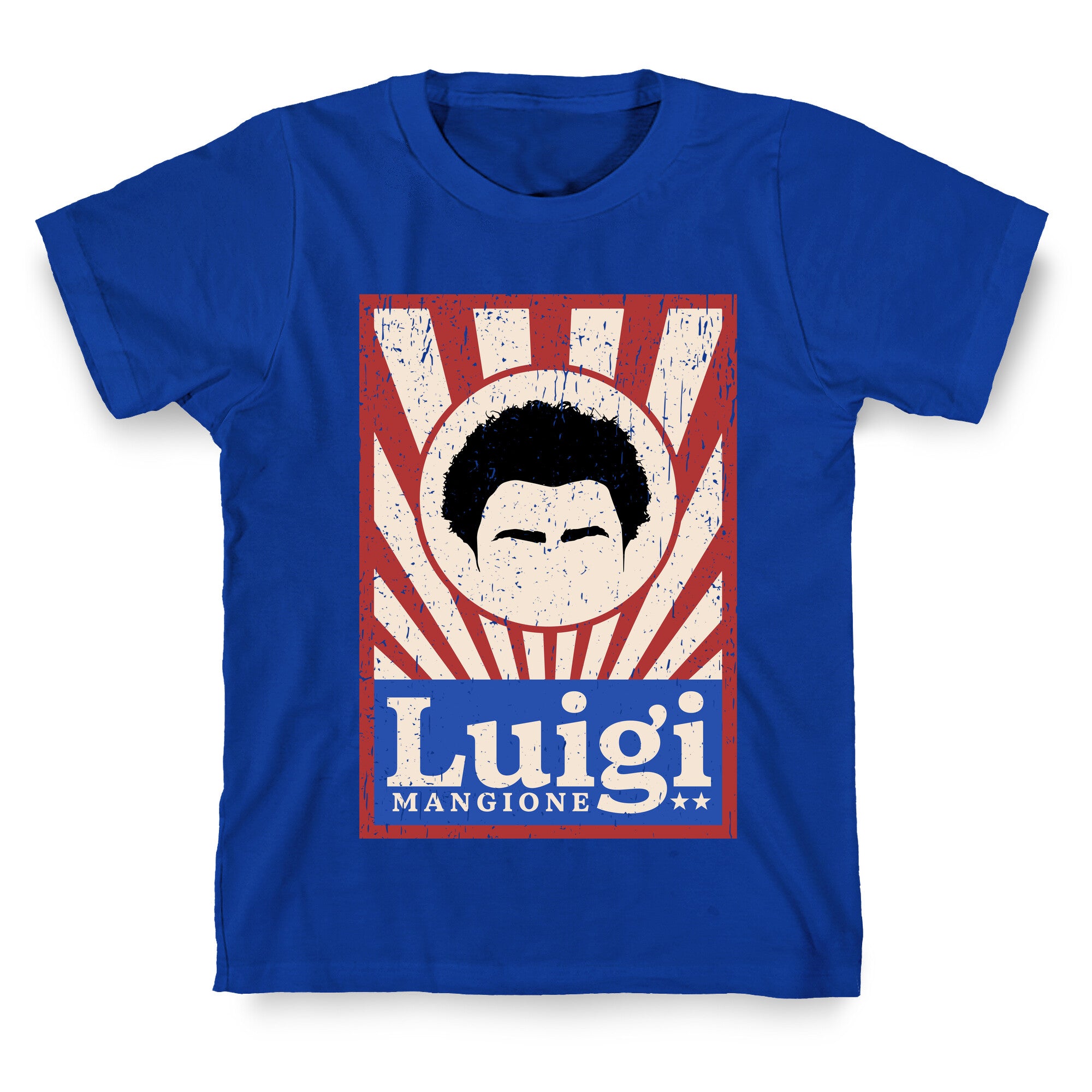 Luigi Mangione Campaign Poster T-Shirt